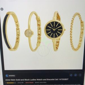 Anne Klein Bracelet stack
